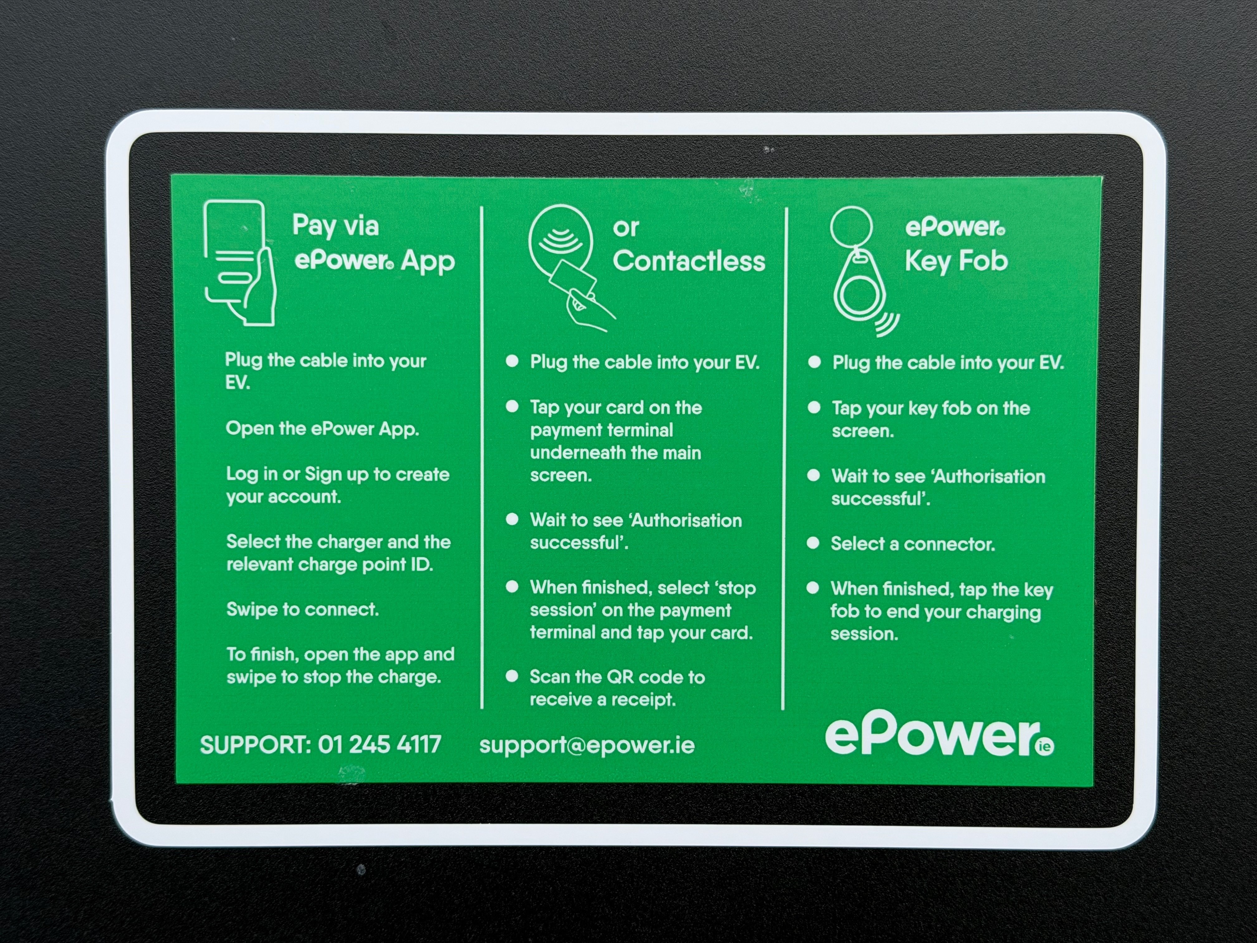 ePower Instructions