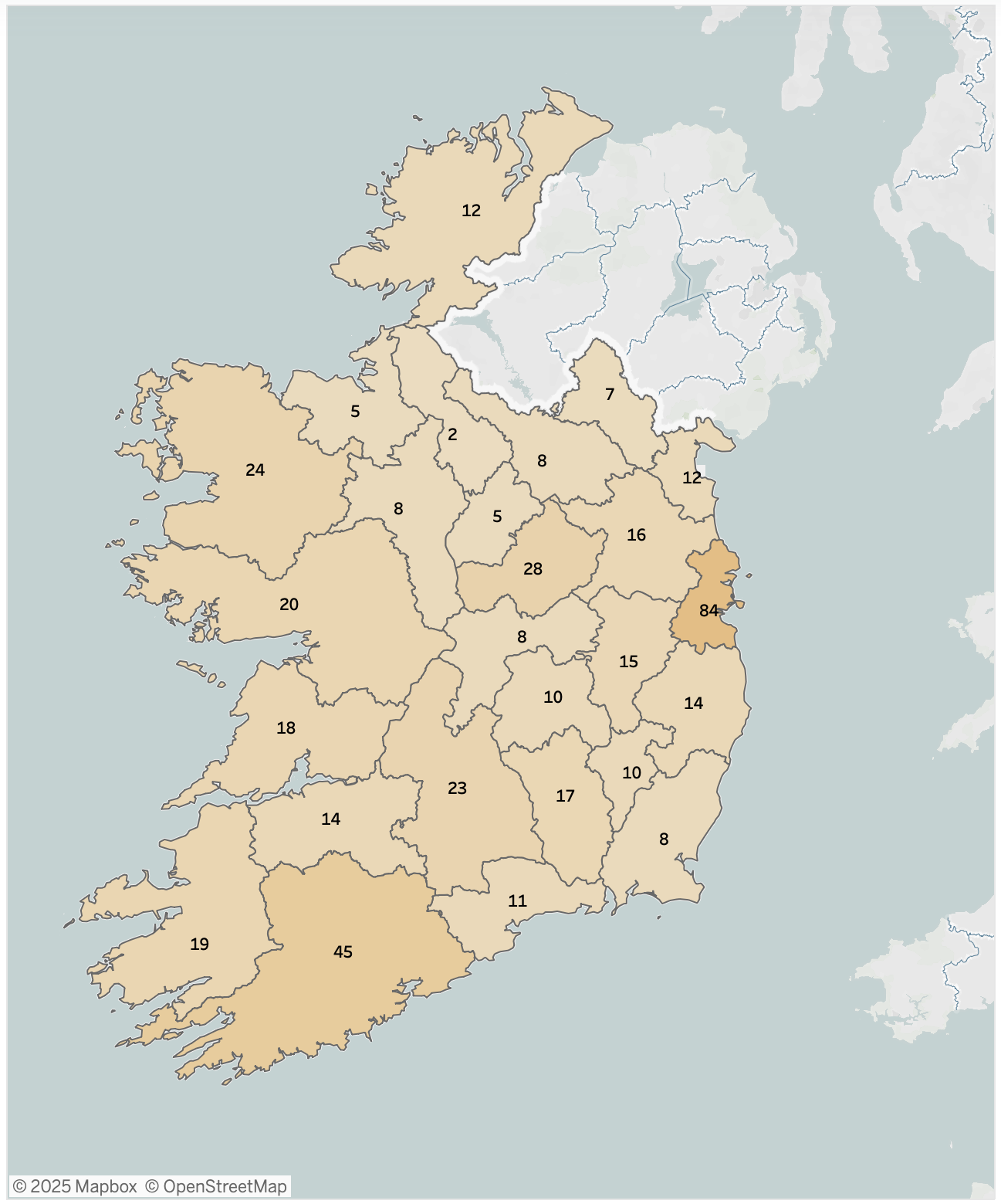 July 2025 Chademo Map