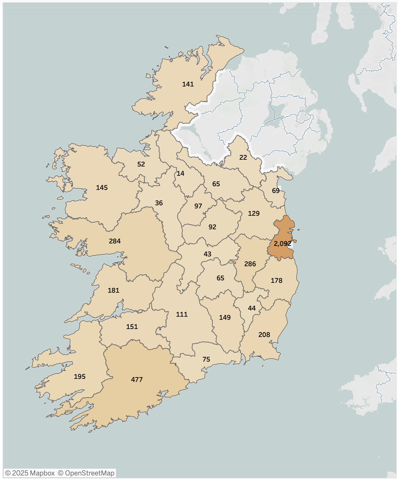 July 2025 Type 2 Map