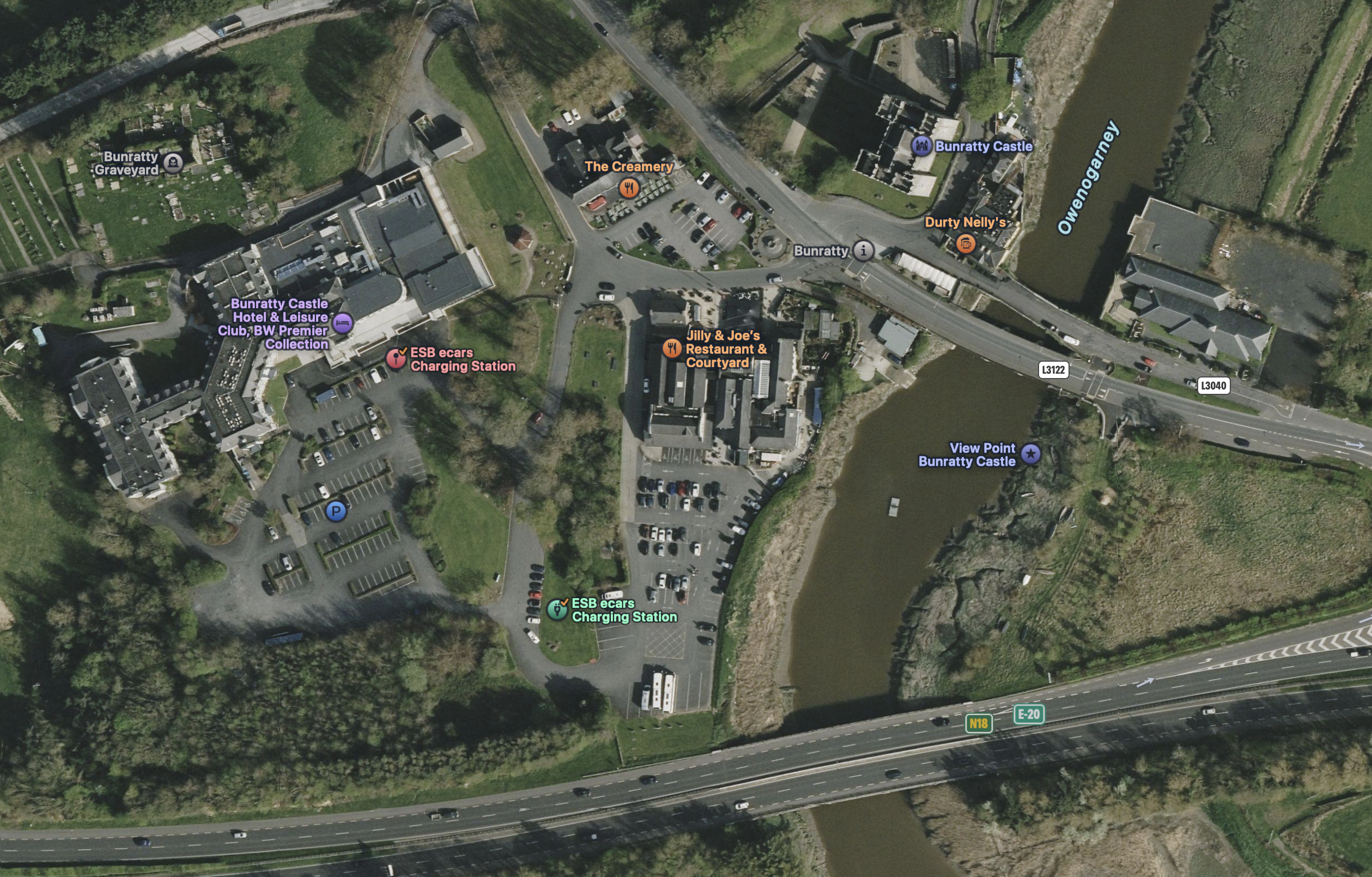 bunratty-map