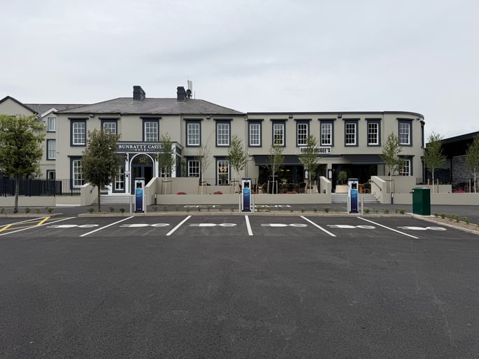 ESB ecars Bunratty Castle Hotel Standard Chargers