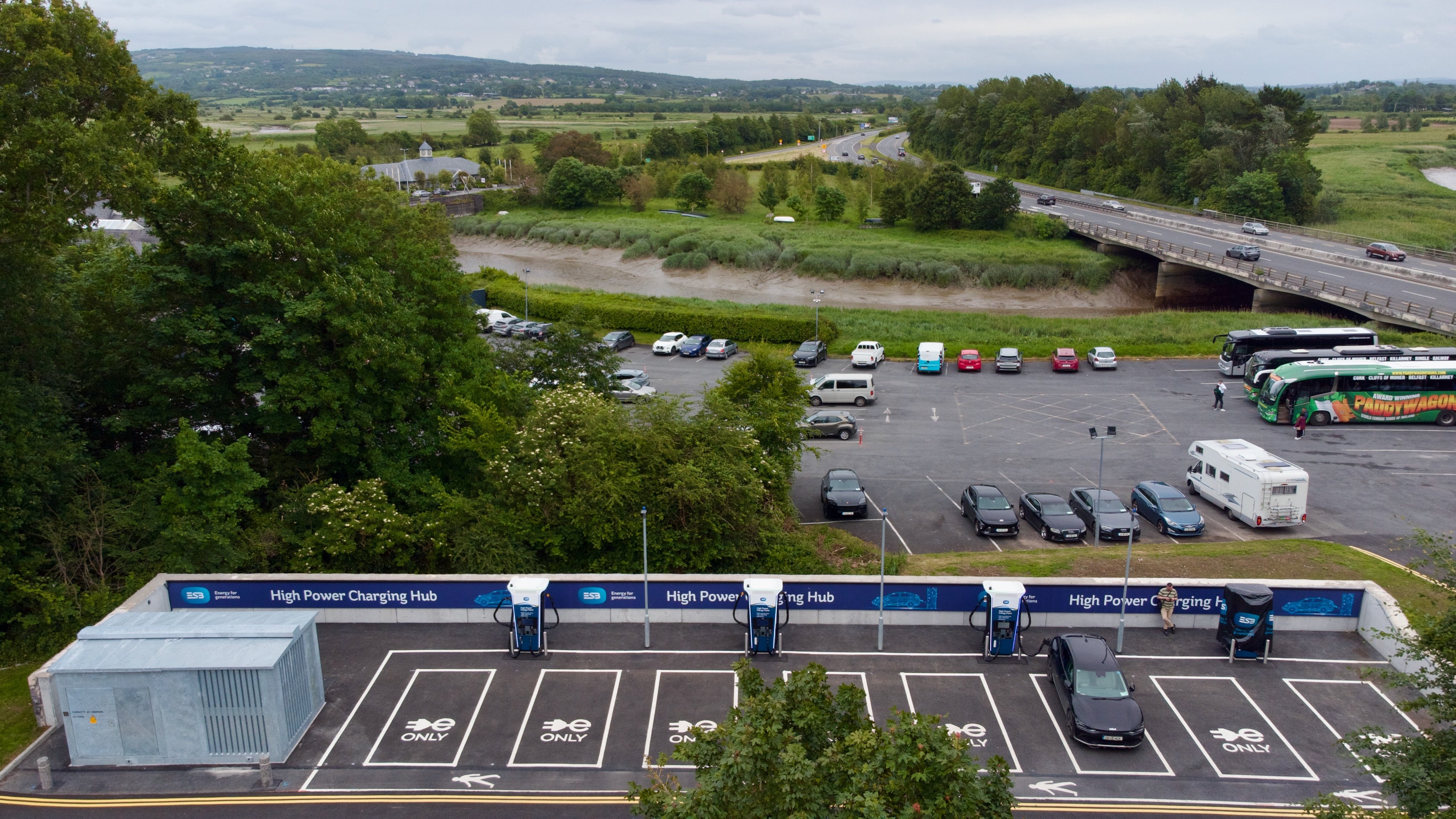 ESB ecars Bunratty High Power Chargers