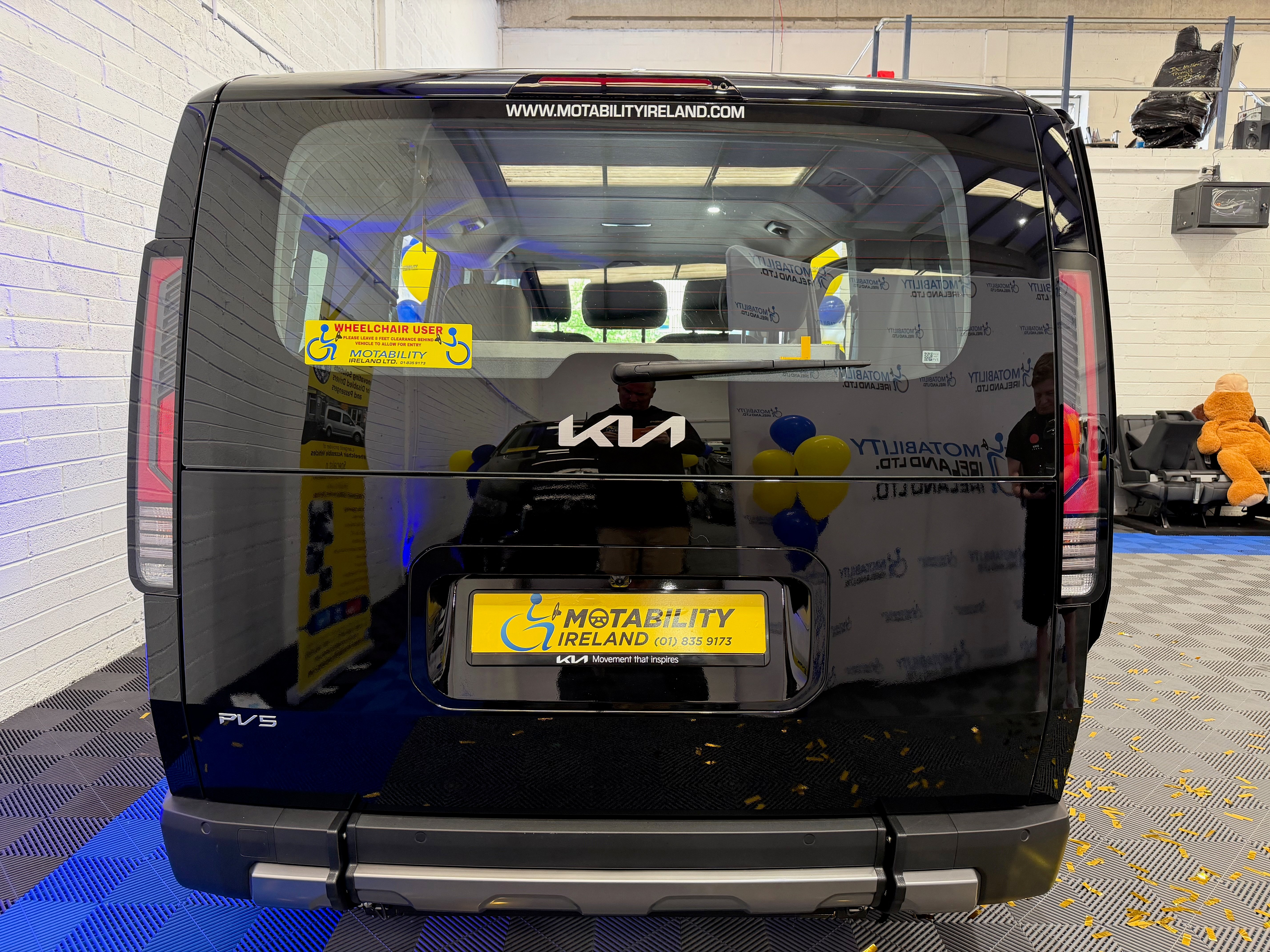 Kia PV5 WAV Ramp Upright