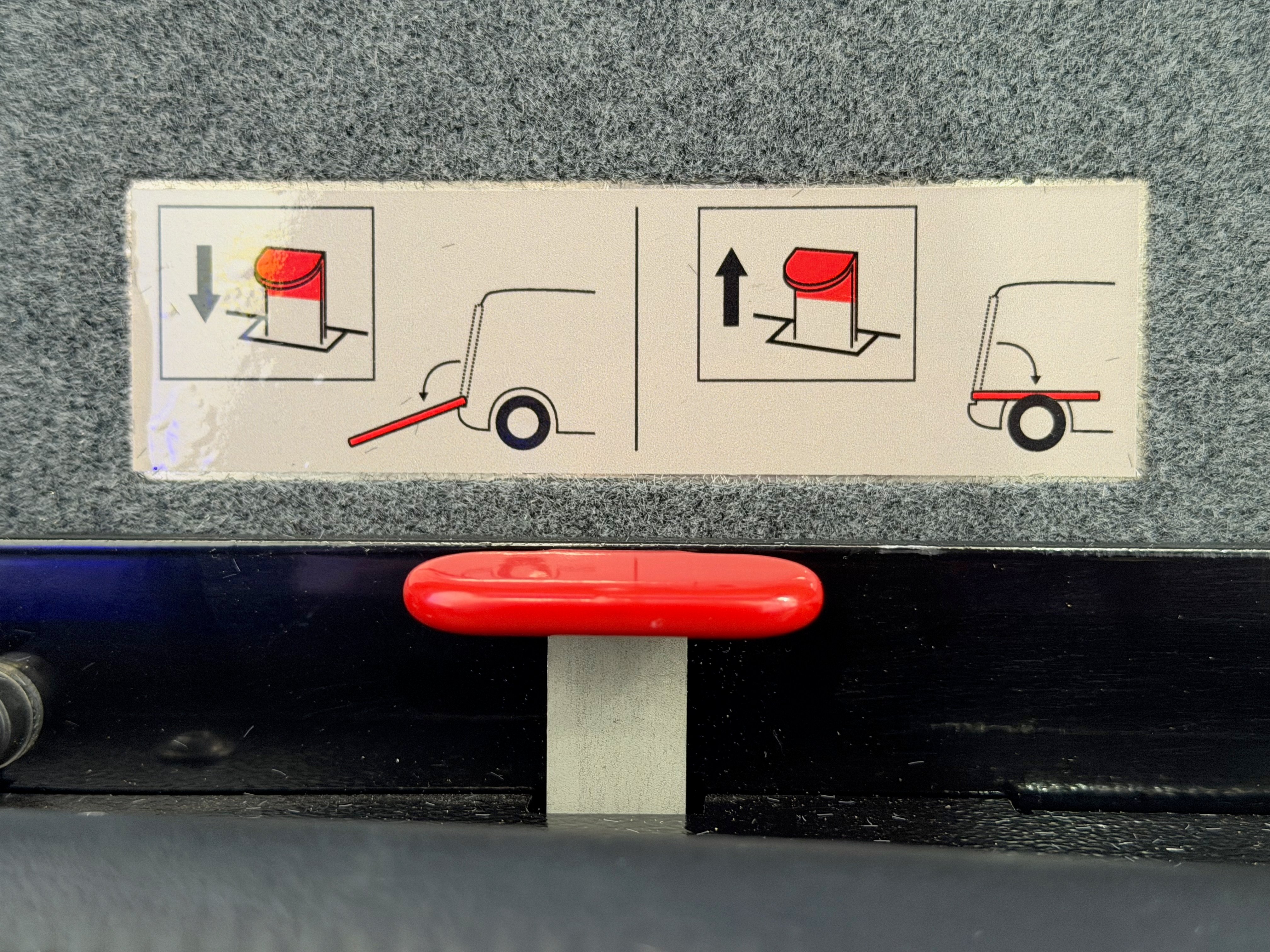 Kia PV5 WAV Ramp Lock
